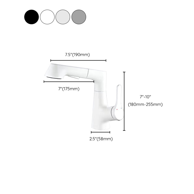 Vessel Sink Faucets Contemporary Single Handle Faucets for Bathroom