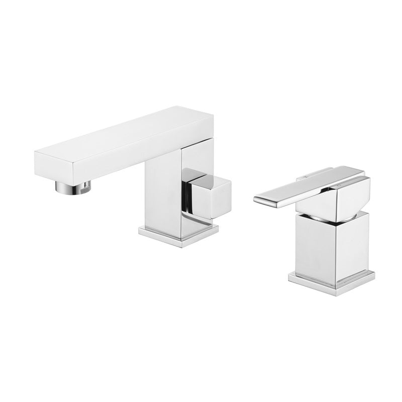 Deck Mounted Metal Freestanding Tub Filler Single Handle Freestanding Faucet