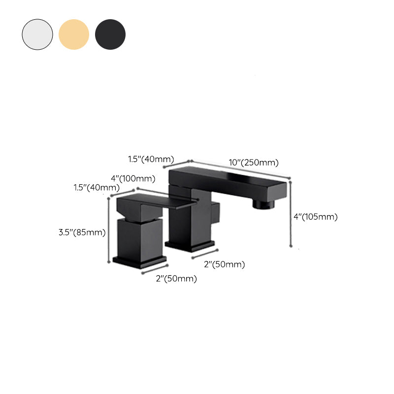 Deck Mounted Metal Freestanding Tub Filler Single Handle Freestanding Faucet