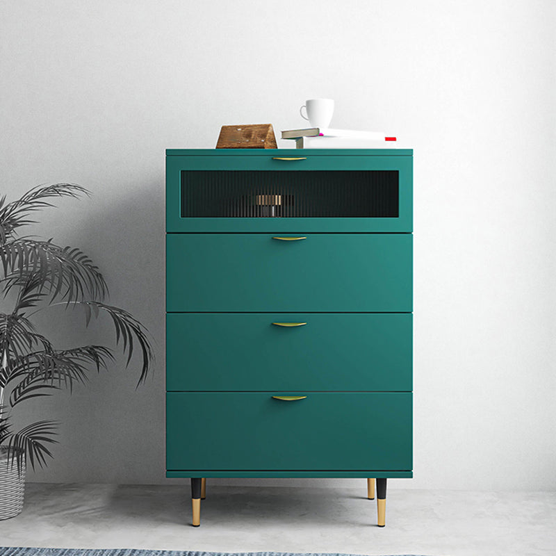 Classic Glam Storage Chest Manufactured Wood Dresser with 3 Drawers