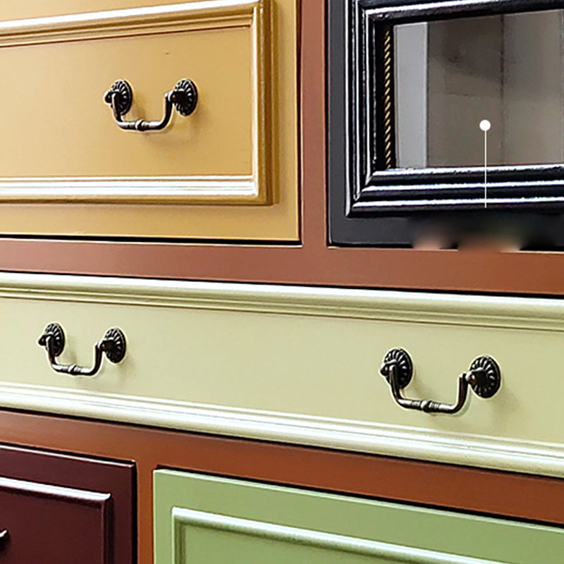 Coastal Dresser Solid Wood Storage Chest Dresser with 8/10/12 Drawers