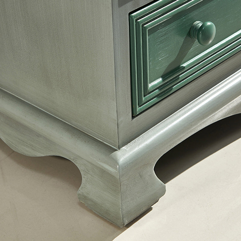 Coastal Storage Chest Dresser Solid Wood Dresser with 4/8/10/12 Drawers