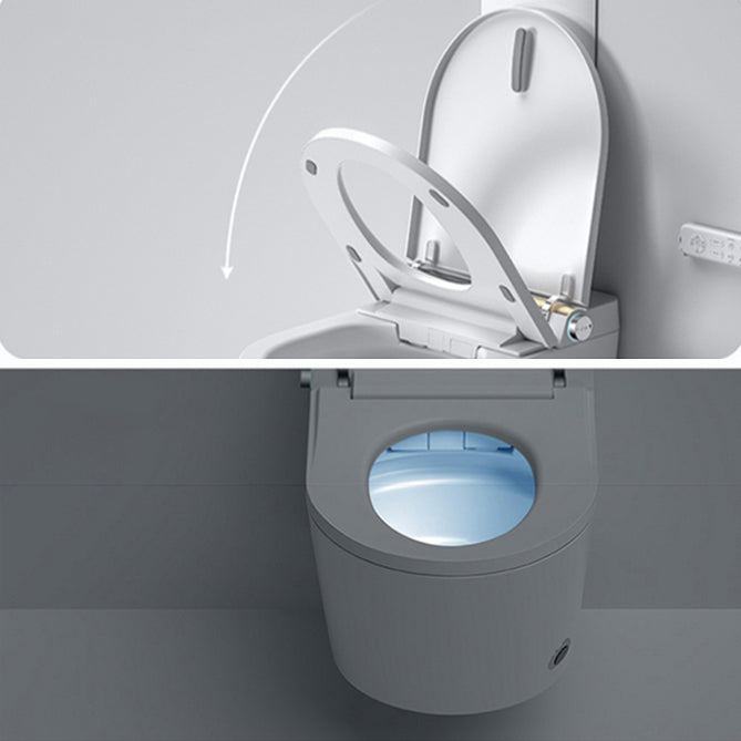 Modern Wall Mount Flush Toilet One-Piece Toilet Single Flush Urine Toilet