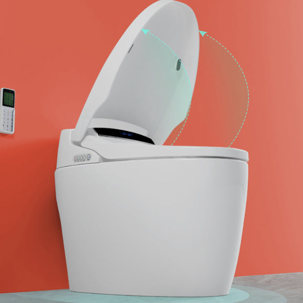 Modern Siphon Jet White Urine Toilet Wall Hung Flush Toilet with Toilet Seat