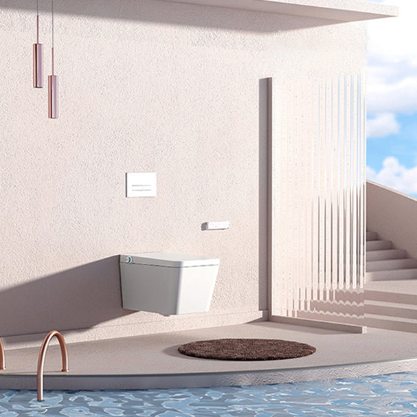 Wall Mount Flush Toilet One-Piece Toilet Single Flush Modern Urine Toilet