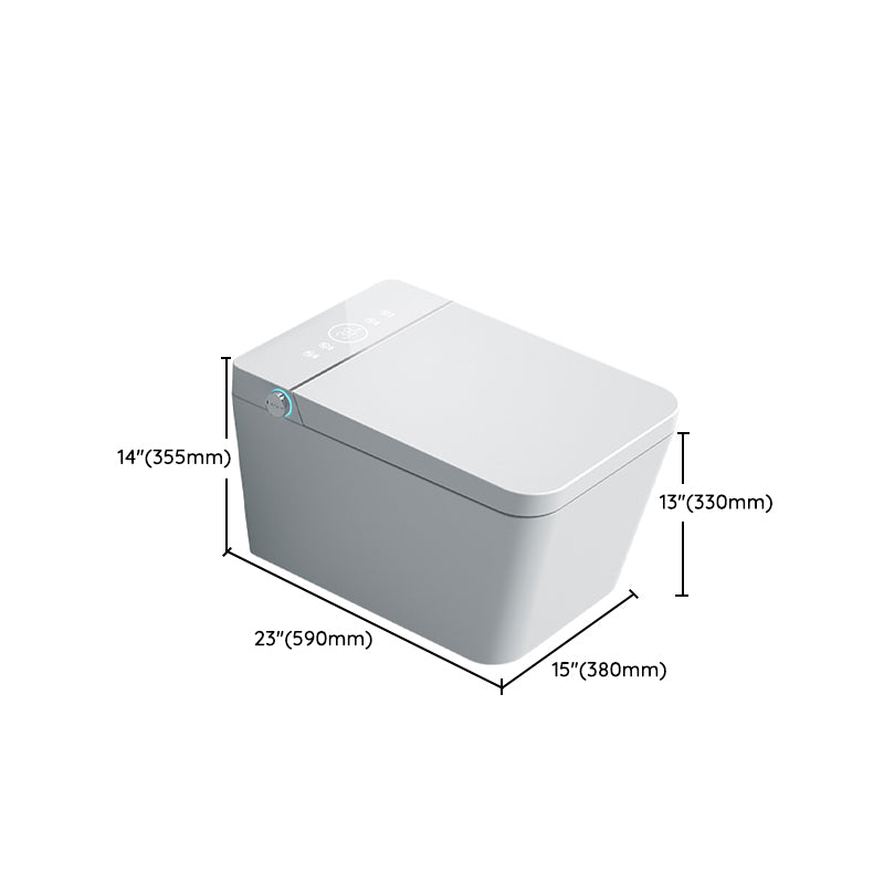 Wall Mount Flush Toilet One-Piece Toilet Single Flush Modern Urine Toilet