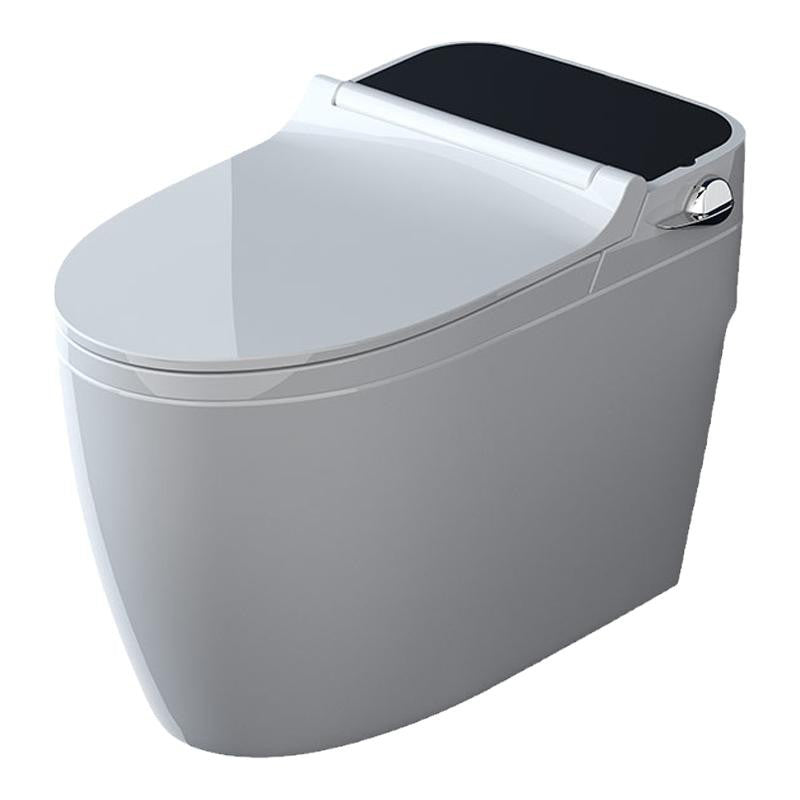 Modern Elong Toilet Bowl Siphon Jet Toilet with Seat for Bathroom