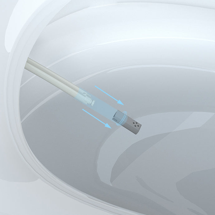 Modern Elong Toilet Bowl Siphon Jet Toilet with Seat for Bathroom