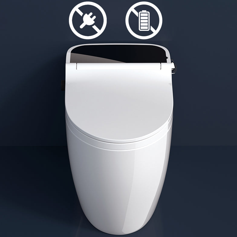 Modern Elong Toilet Bowl Siphon Jet Toilet with Seat for Bathroom