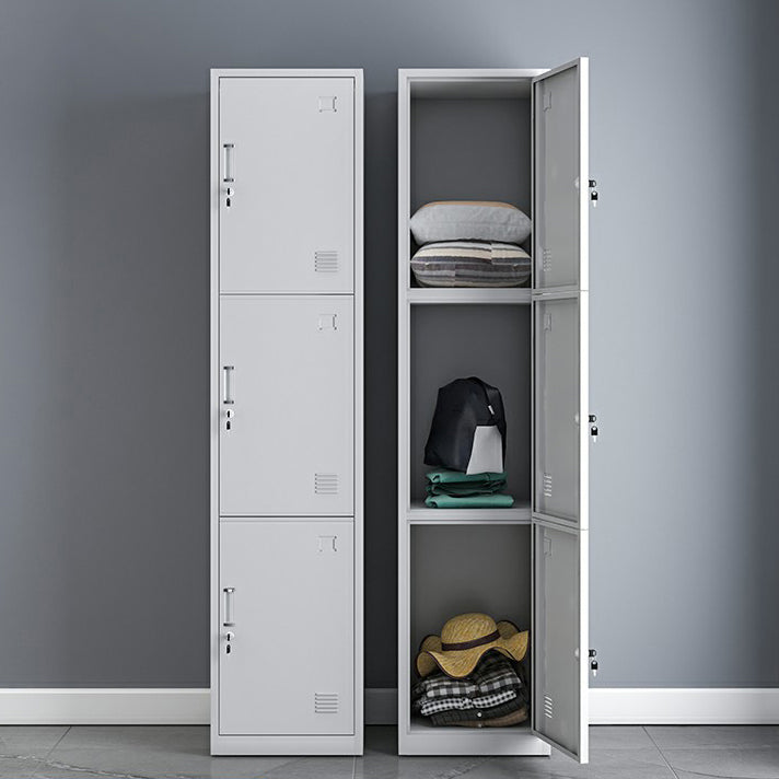 Industrial Storage Cabinet Hinged Wardrobe Closet for Bedroom