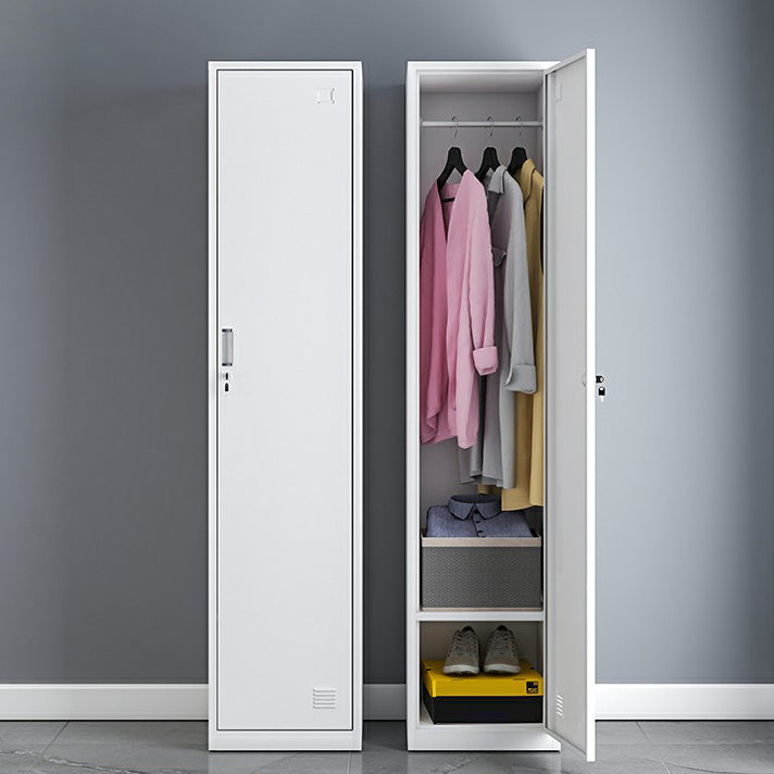 Industrial Storage Cabinet Hinged Wardrobe Closet for Bedroom