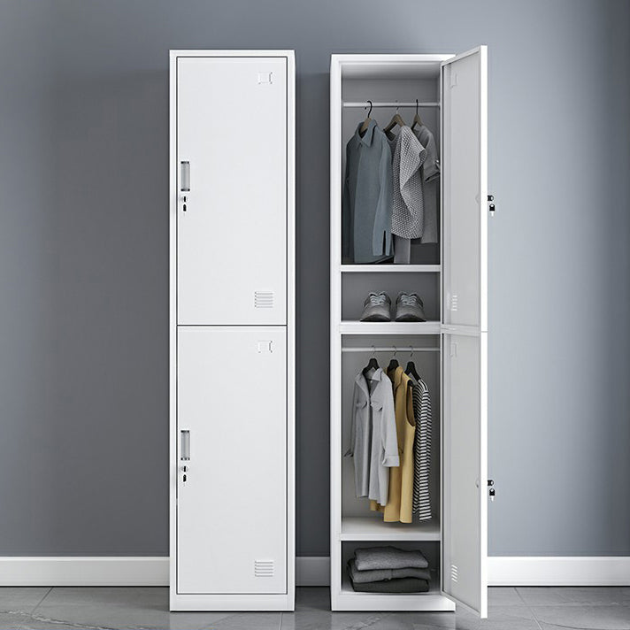 Industrial Storage Cabinet Hinged Wardrobe Closet for Bedroom