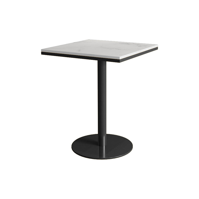 Nordic 1/3/5 Pieces Dining Set Rectangle Stone Dining Table for Cafe