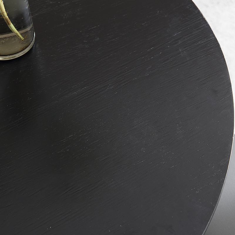 Black Wood Dining Table Set 1/2/3 Pieces Dinette Set for Home