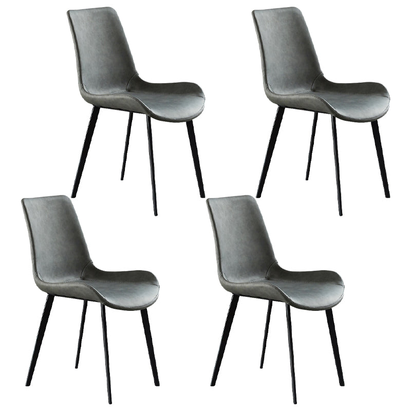 Contemporary Stone Dining Table Set 1/4/5/7 Pieces Dining Set with Solid Back Chairs