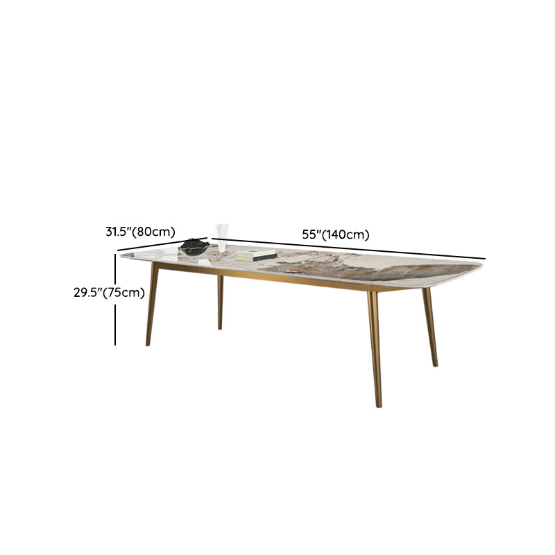 Glam Dinette Set for Dining Room 1/4/6/7 Pieces Glossy White Dining Table Set