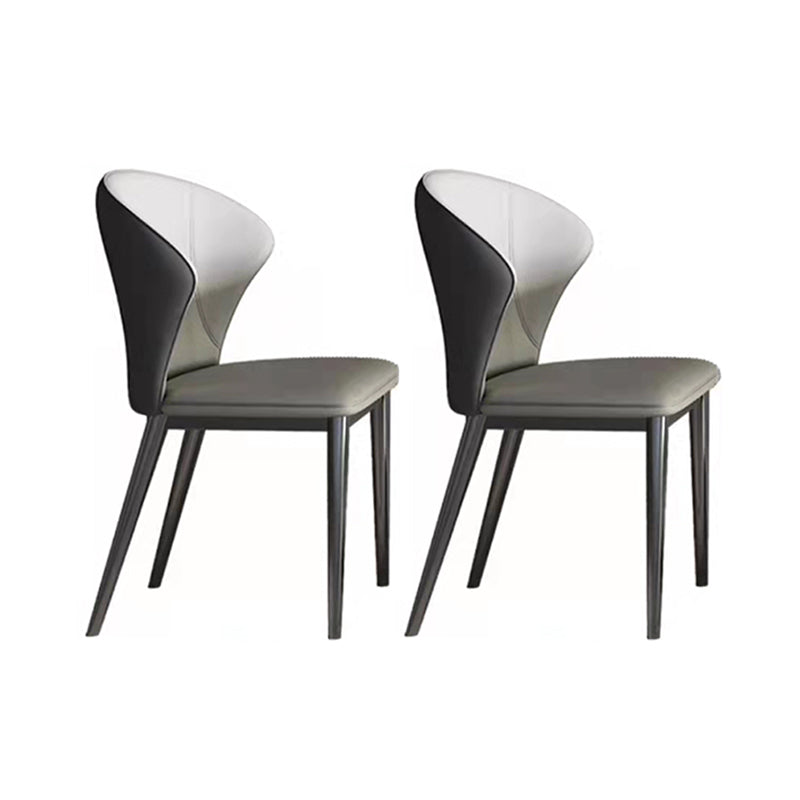 High Gloss Biege Dining Table Set 1/2/4/5/7 Pieces Glam Dinette Set for Home