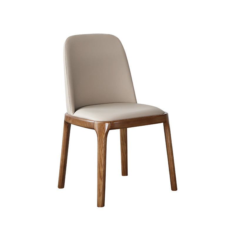 Solid Wood Dining Table Set 1/4/5/7 Pcs Round Dining Table and Armless Chairs