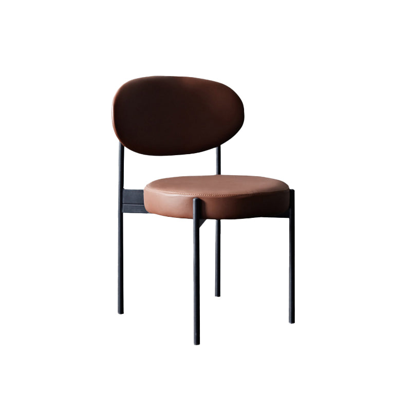 Industrial Dining Table Set 1/5/7 Pcs Solid Wood Top Table with Upholstered Chairs