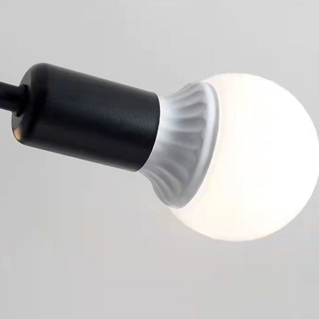 Industrial Ceiling Lamp Simple Metal Flush Mount Light Fixture for Bedroom