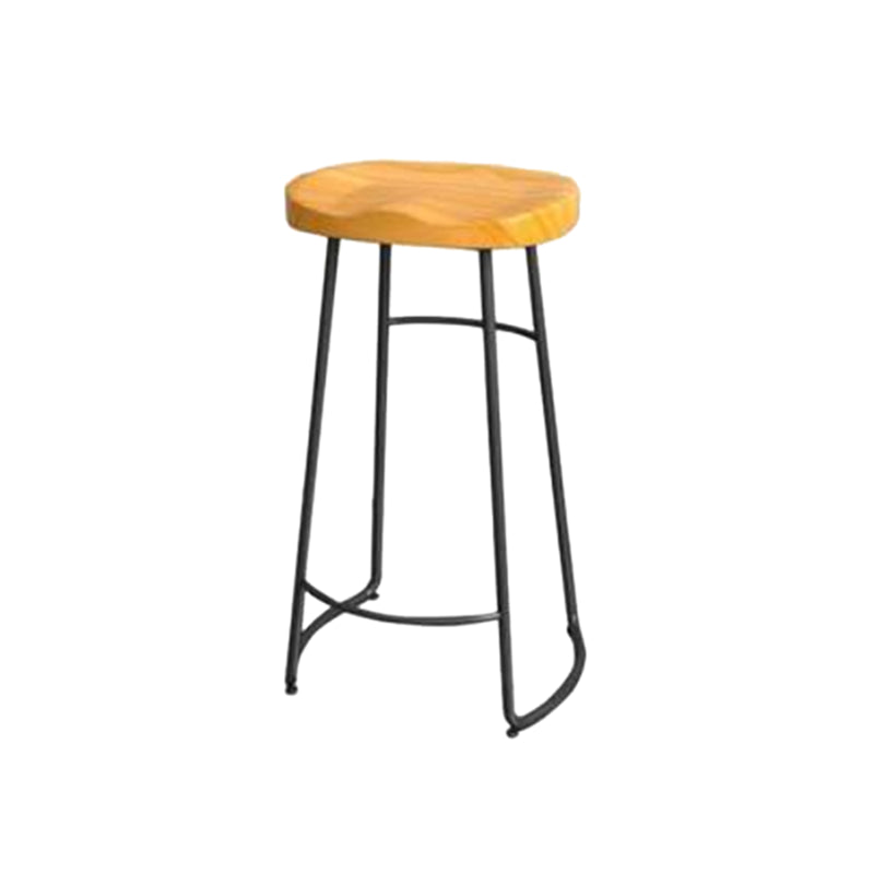 Modern 1/5 Pieces Bar Table Set Rectangle Wood Counter Table with High Stools for Balcony