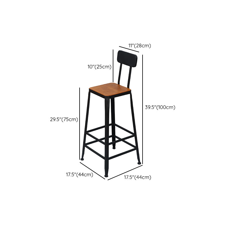 Modern Bar Table Set  1/6/11 Pieces Rectangle Wood Counter Table with High Stools for Bar