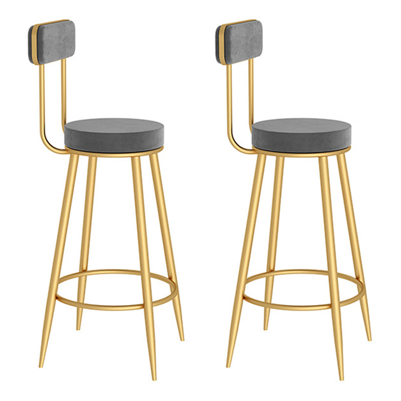 Contemporary Bar Pub Table Set 1/2/3 Pcs Stone Bar Table and Upholstered Stools