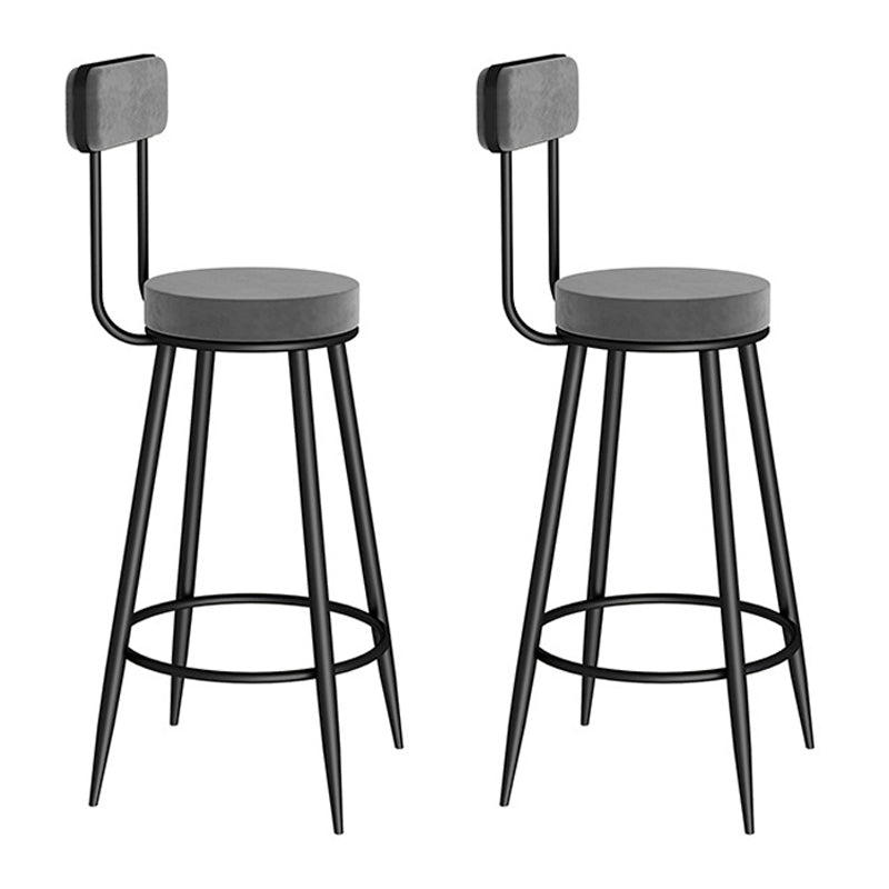 Contemporary Bar Pub Table Set 1/2/3 Pcs Stone Bar Table and Upholstered Stools