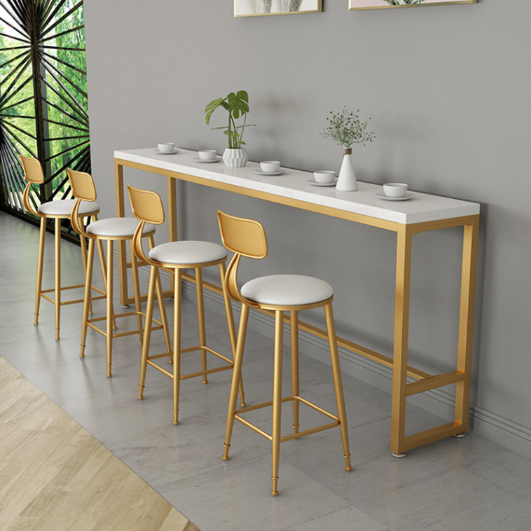 1/5/11 Pieces Bar Table Set Rectangular Bar Stool and Table Set