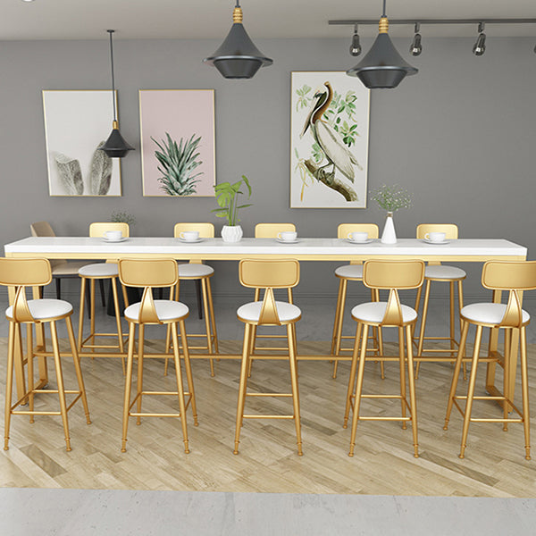 1/5/11 Pieces Bar Table Set Rectangular Bar Stool and Table Set