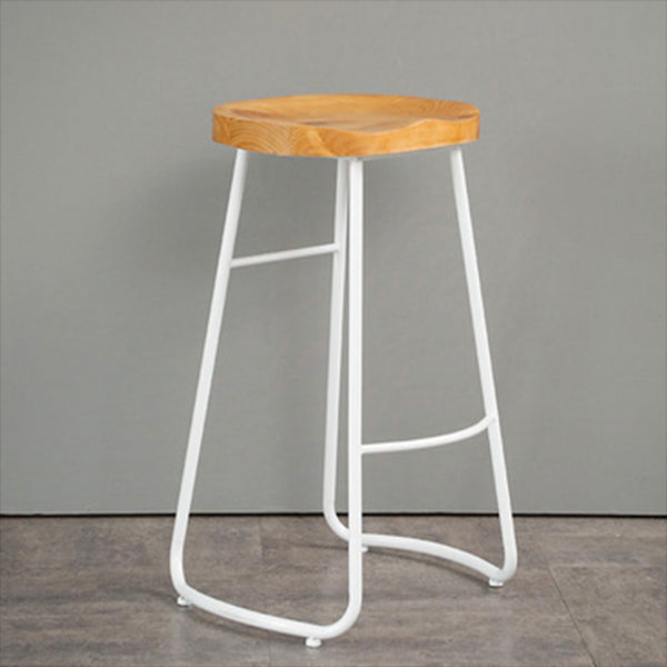 Contemporary 1/2/4/7 Pieces Bar Table Set Rectangle Wood Bar Table with Wood Stools