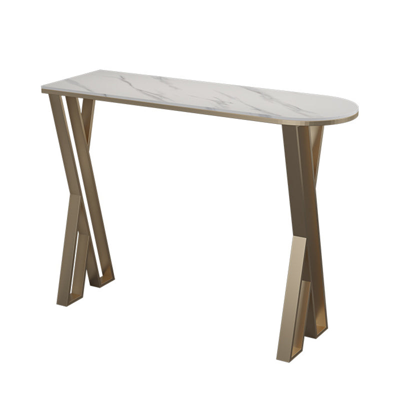 Contemporary 1/2/3/5 Pieces Bar Table Set Rectangle Bar Table with High Metal Stools