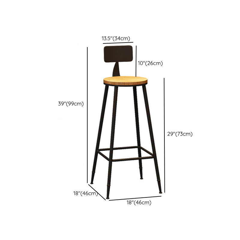 Modern 1/7 Pieces Bar Table Set Rectangle Wood Counter Table with High Stools for Bar
