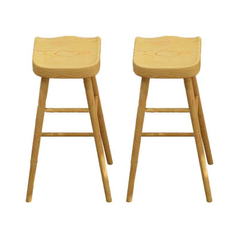 Solid Wood Pub Table Set 1/2/3 Pieces Bar Stool and Table Set