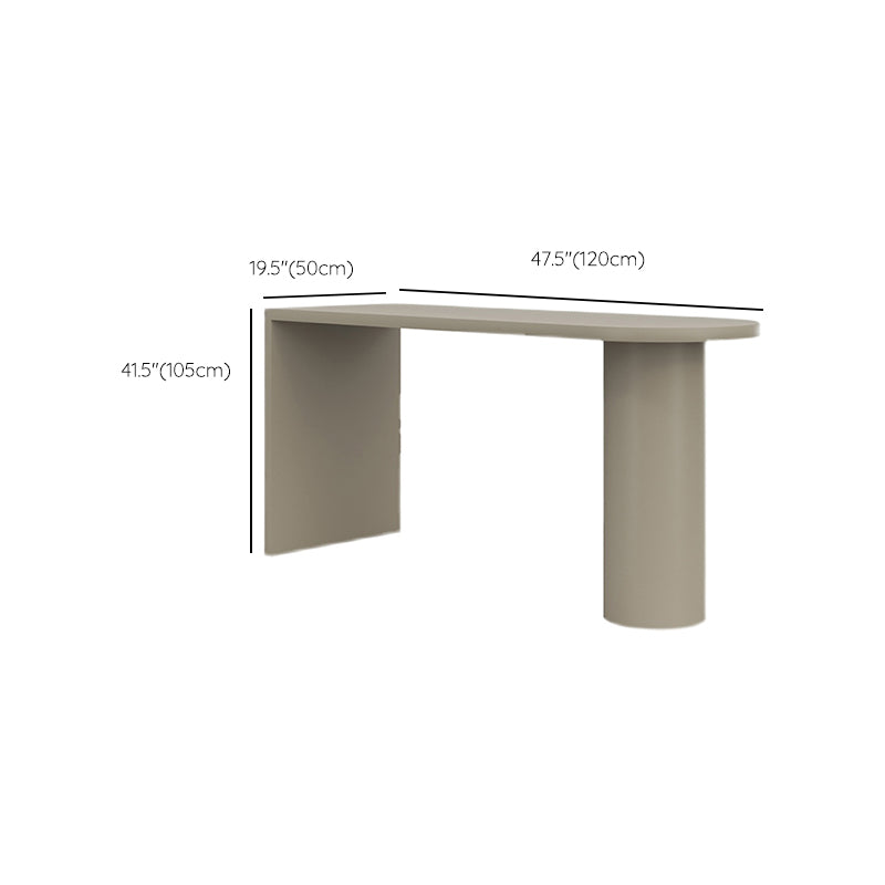 Solid Wood Bar Table Set Modern 1/2 Pieces Counter Height Pub Set for Indoor