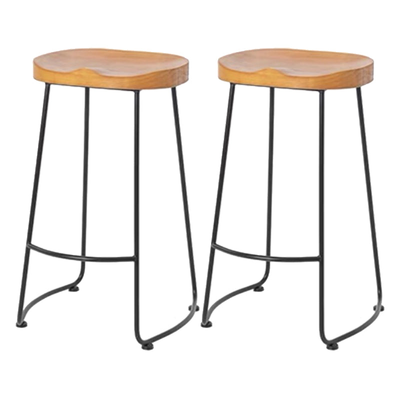 Modern Bar Table Set 1/2/5 Pieces Rectangle Bar Table and Stool with Metal Footrest