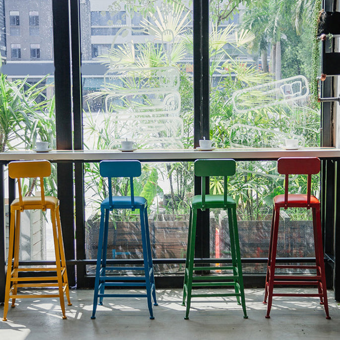 Rectangle Bar Table Set 1/5 Pieces Solid Wood Counter Table with Ladder Back Stools