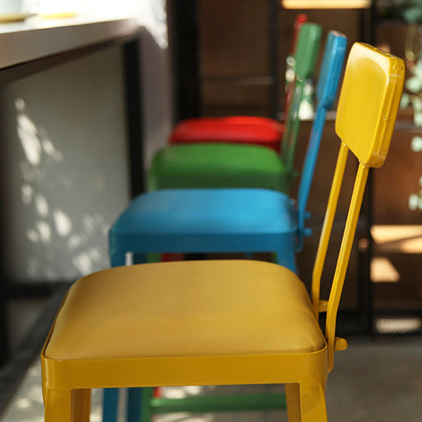 Rectangle Bar Table Set 1/5 Pieces Solid Wood Counter Table with Ladder Back Stools
