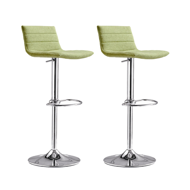 Contemporary Metal Counter Height Stool Backrest Bar Stool for Indoor