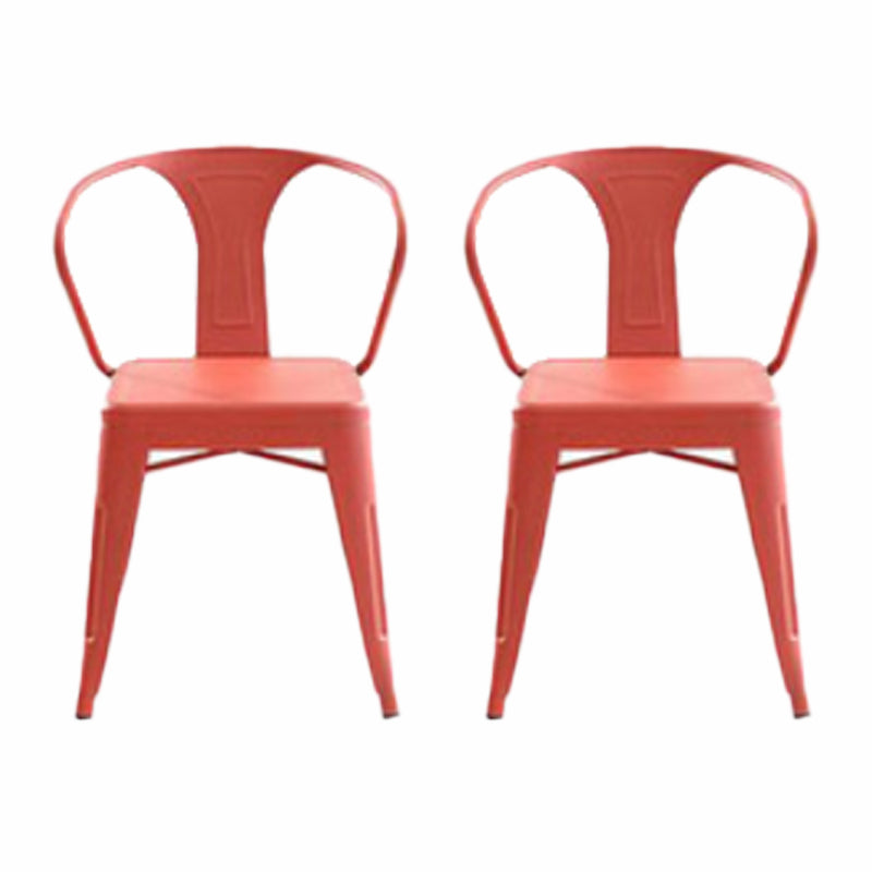 Industrial Style Iron Counter Stool Cafe Bar Stool with Metal Seat