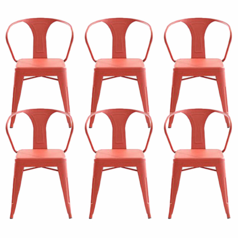 Industrial Style Iron Counter Stool Cafe Bar Stool with Metal Seat