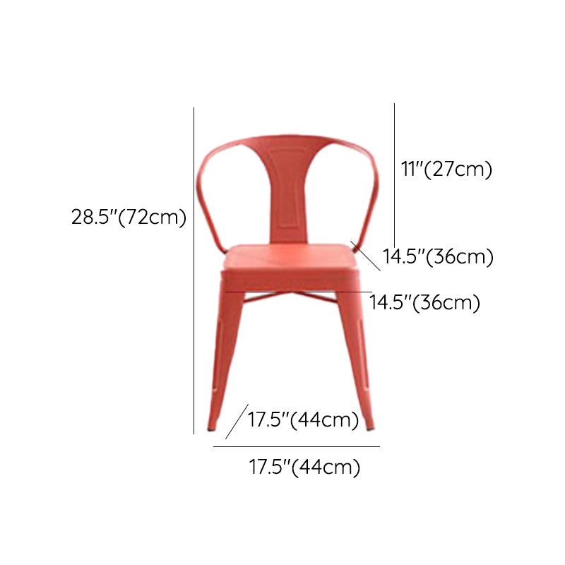 Industrial Style Iron Counter Stool Cafe Bar Stool with Metal Seat