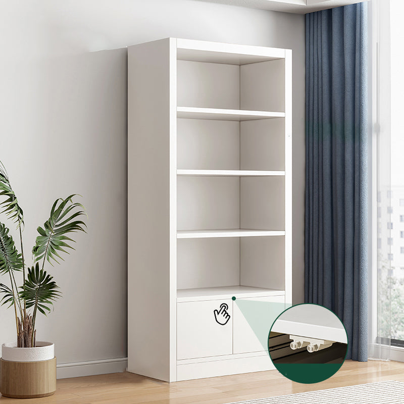 11.81" W Modern Matte Finish Bookcase Engineered Wood Standard Bookshelf