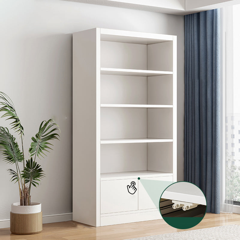 11.81" W Modern Matte Finish Bookcase Engineered Wood Standard Bookshelf