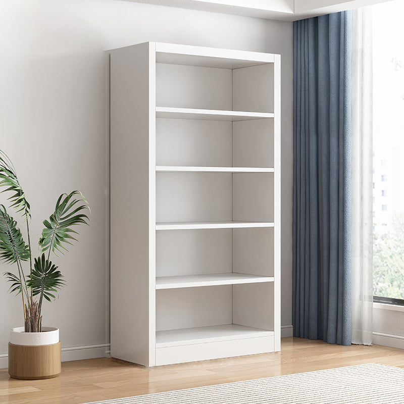 11.81" W Modern Matte Finish Bookcase Engineered Wood Standard Bookshelf