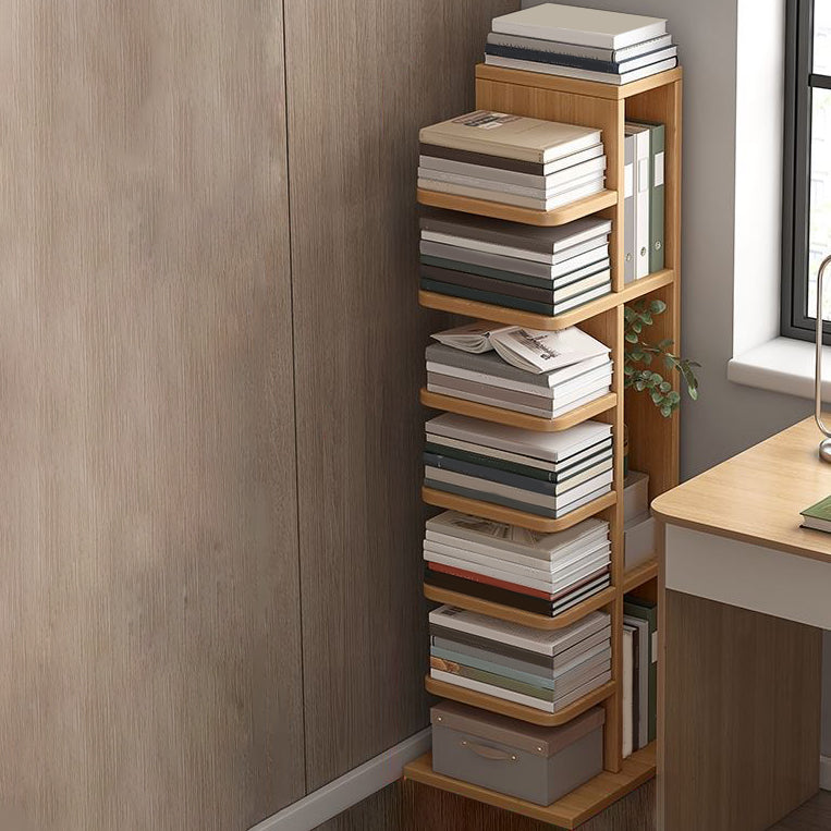 13" Wide Contemporary Shelf Closed Back Shelves Included Bookcase