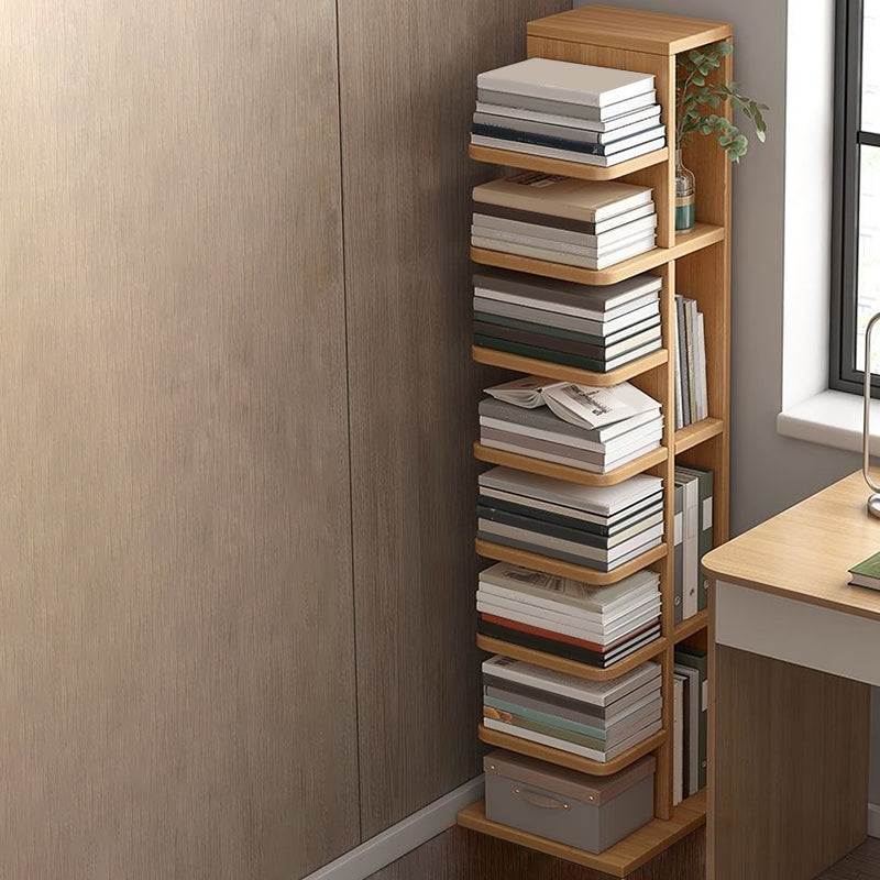 13" Wide Contemporary Shelf Closed Back Shelves Included Bookcase