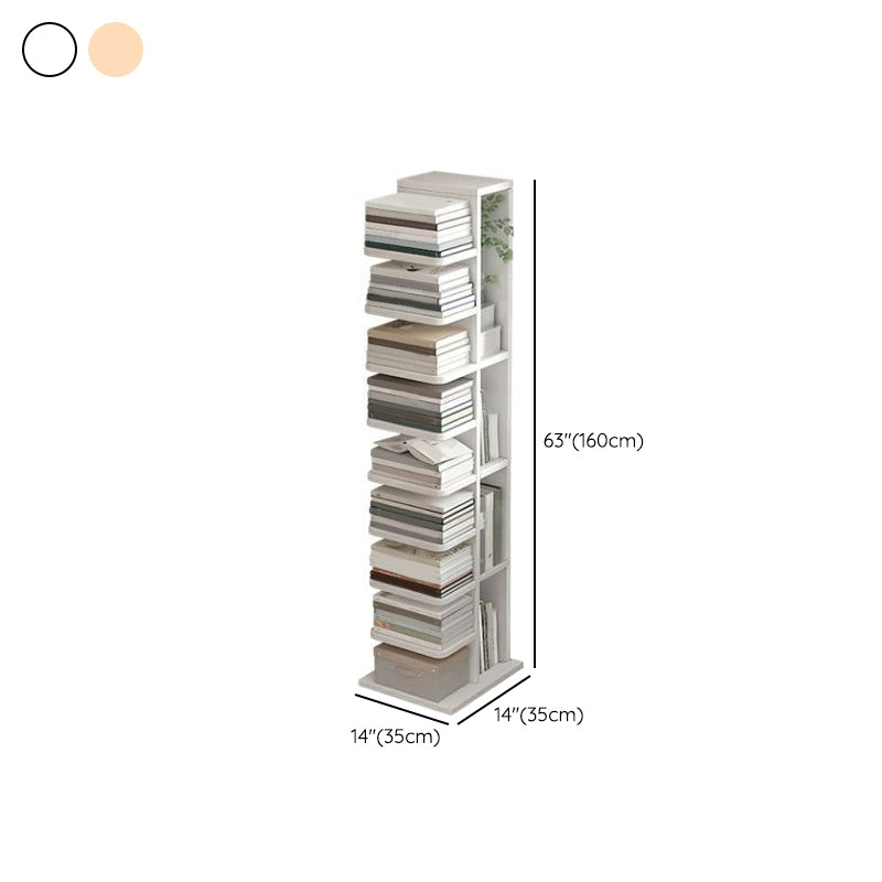 13" Wide Contemporary Shelf Closed Back Shelves Included Bookcase