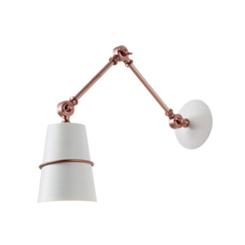 Metal Geometric Shape Wall Light Industrial Style 1 Light Wall Light Sconce