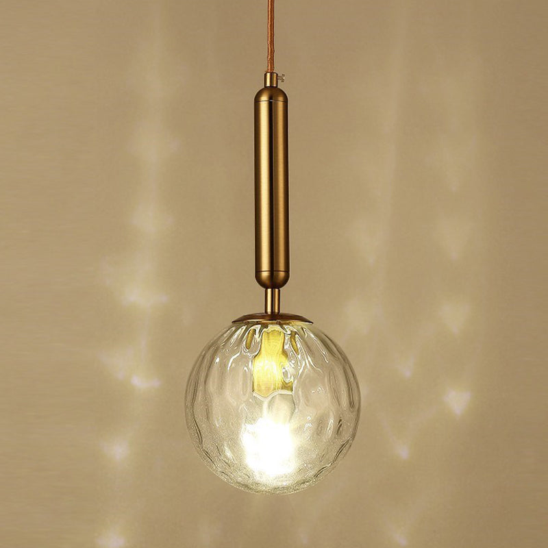 Contemporary Glass Shaded Lighting Black/Golden Wall Light for Room